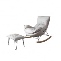 Pre Sale PP Light Gray Linen Iron Leisure Chair Pre Sale PP Light Gray Linen Iron Leisure Chair